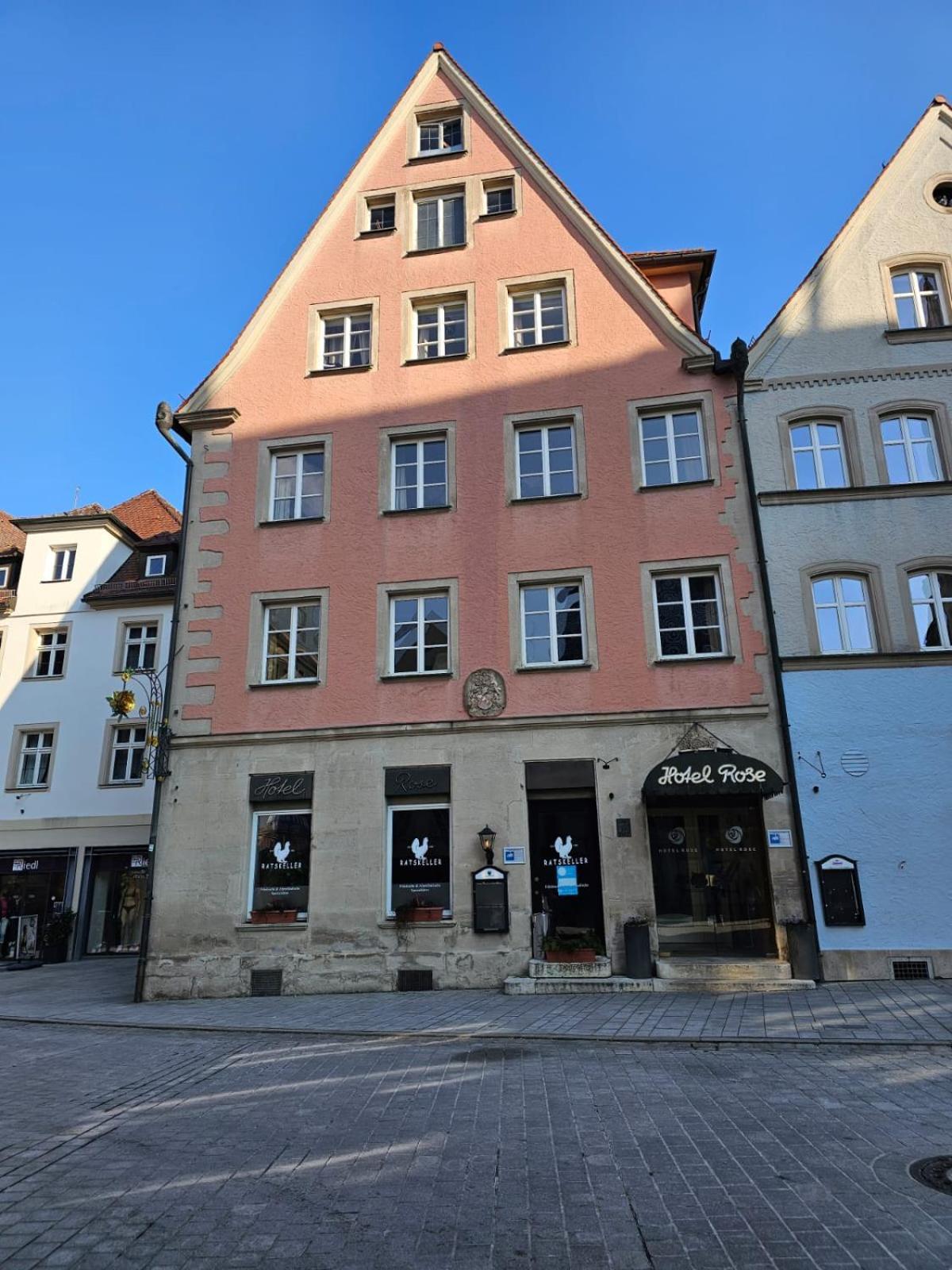 Hotel Goldene Rose Weißenburg in Bayern Exteriör bild